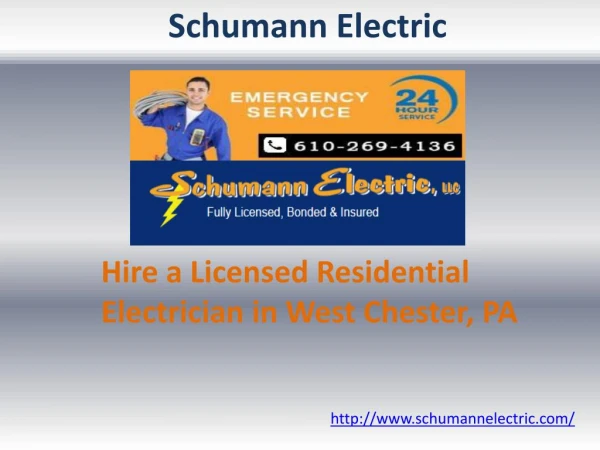 Residential Electrician in West Chester, PA