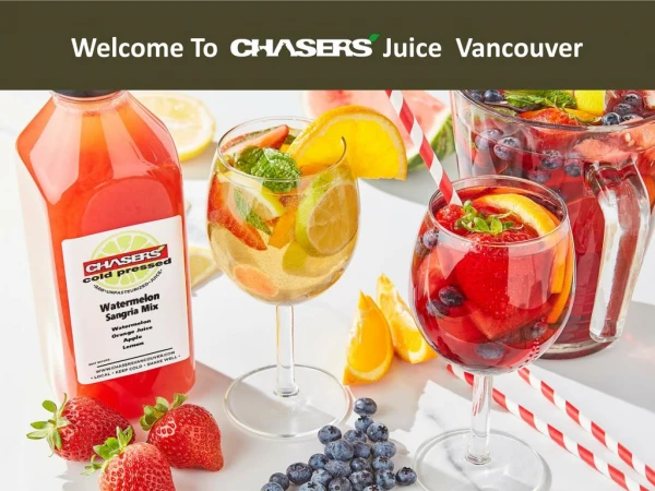 Healthy Juice Shop Vancouver