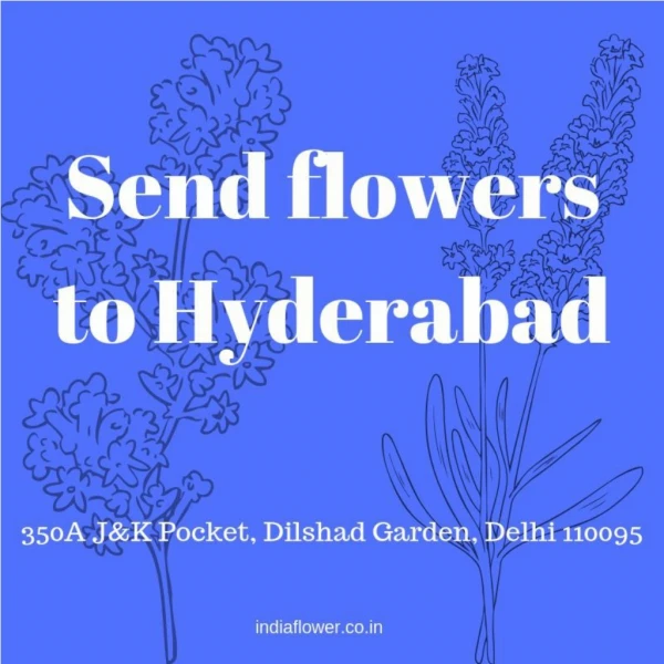 Send flowers to hyderabad