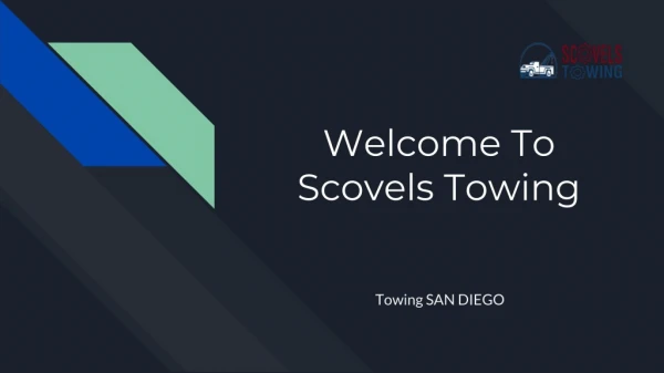Towing SAN DIEGO | Scovelstowing