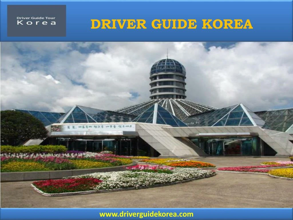driver guide korea