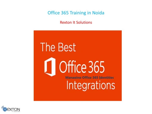 Office 365 Training in Noida