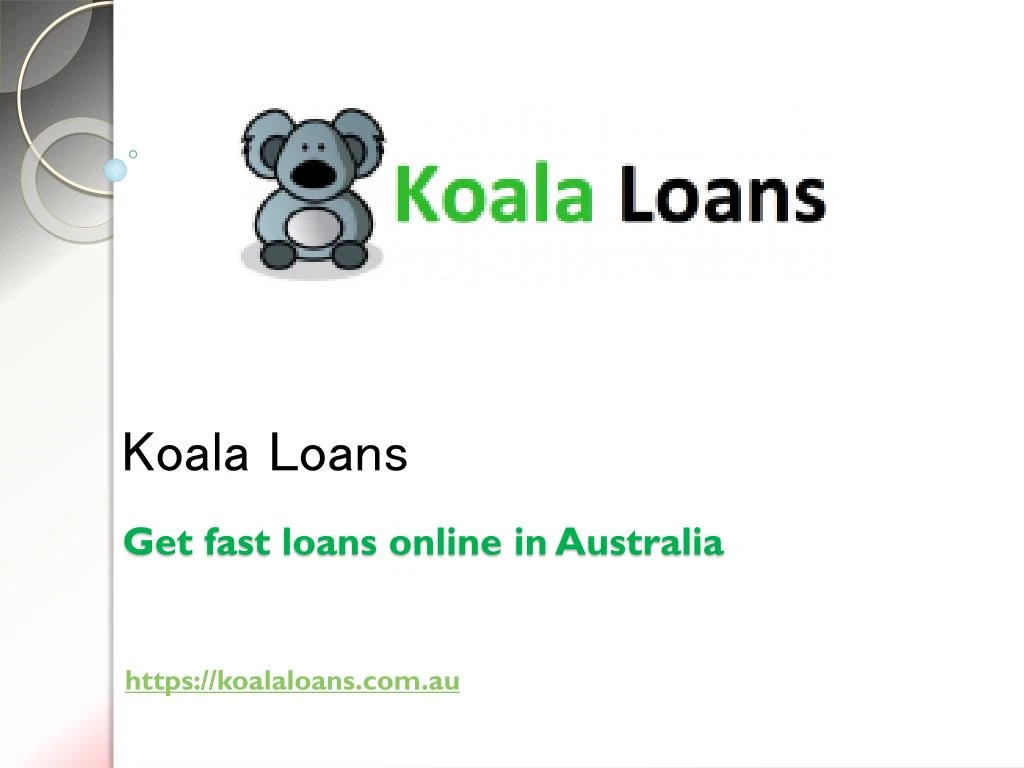 get fast loans online in australia