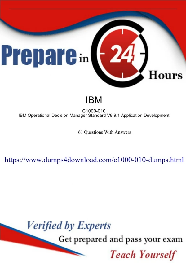 C1000-010 IBM Exam Questions - Dumps4download.com
