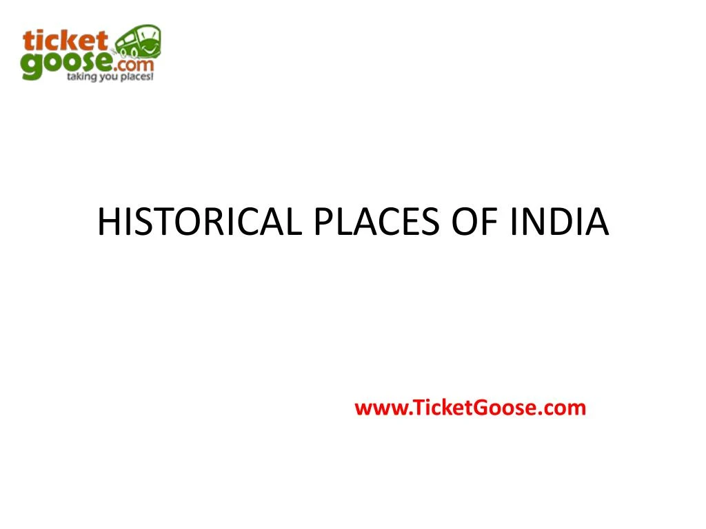 historical places of india
