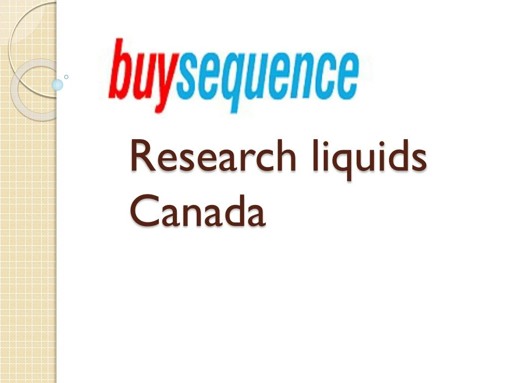 research liquids canada