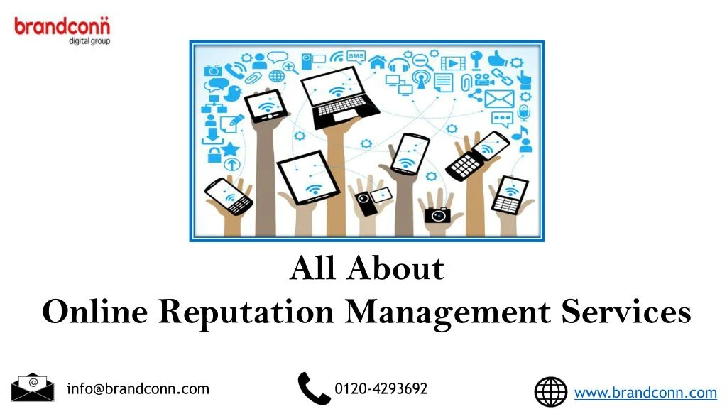 all about online reputation management services
