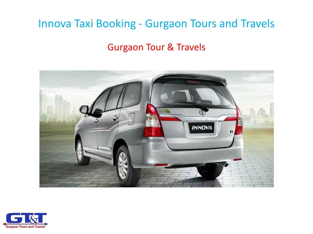 innova taxi booking gurgaon tours and travels