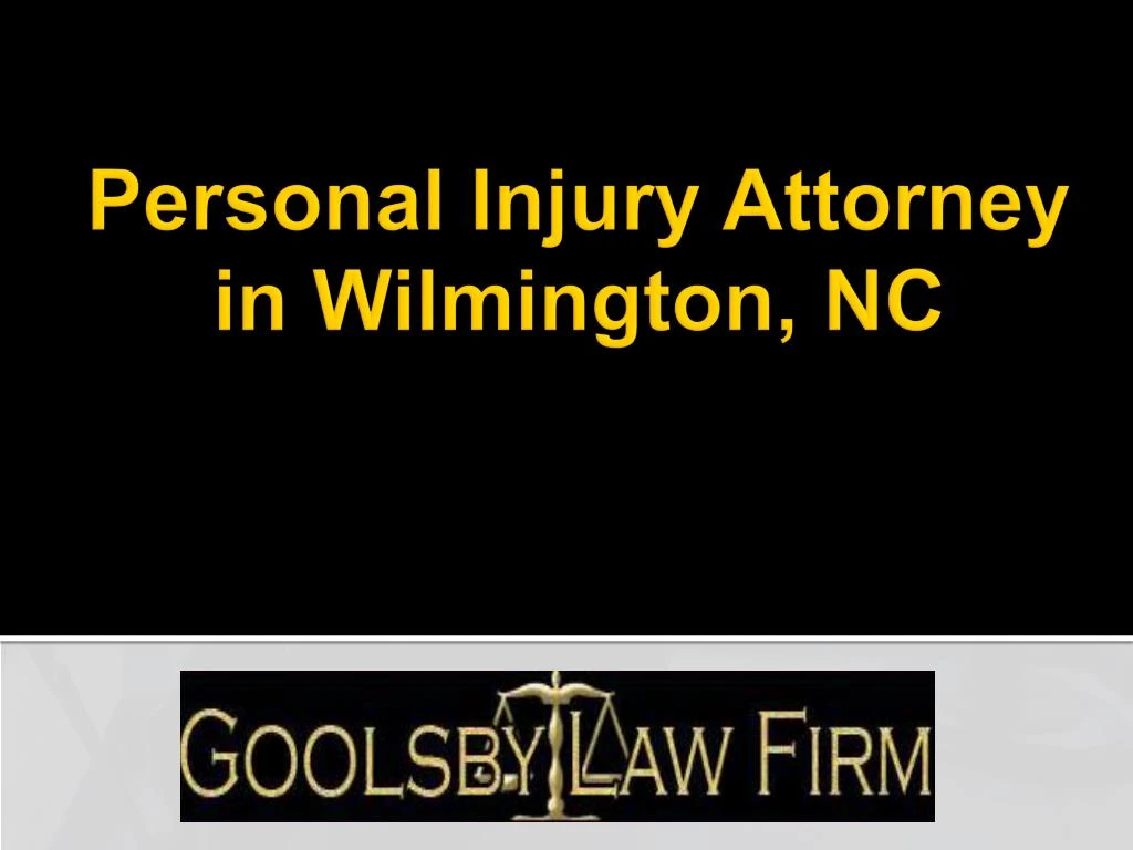 personal injury attorney in wilmington nc