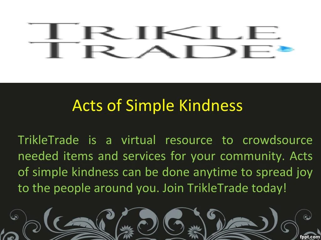 acts of simple kindness