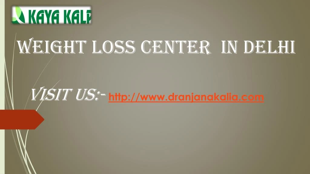 weight loss center in delhi