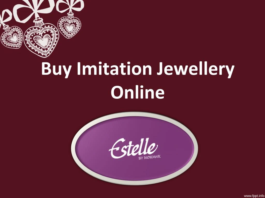 buy imitation jewellery online
