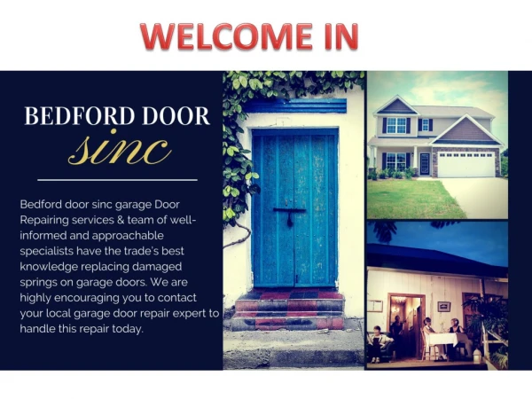 Bedforddoorsinc.com | Garage Door Opener Installation Winchester