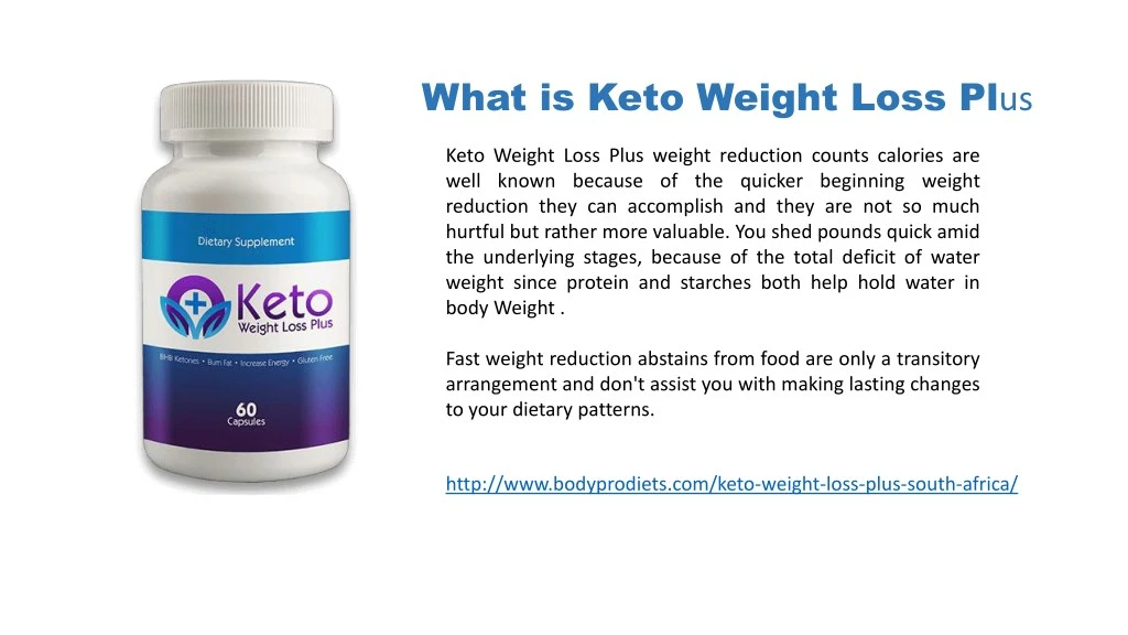 what is keto weight loss pl us