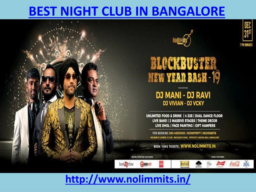 best night club in bangalore