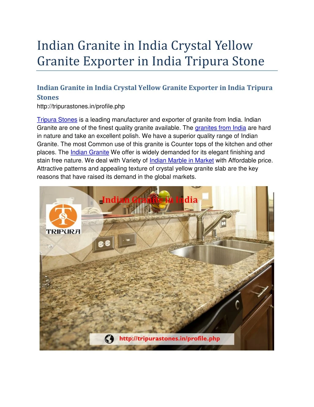 indian granite in india crystal yellow granite