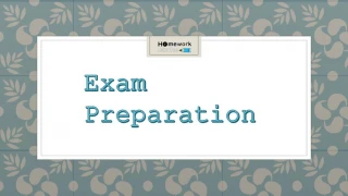 Fall In Love With EXAM PREPARATION - slide 1