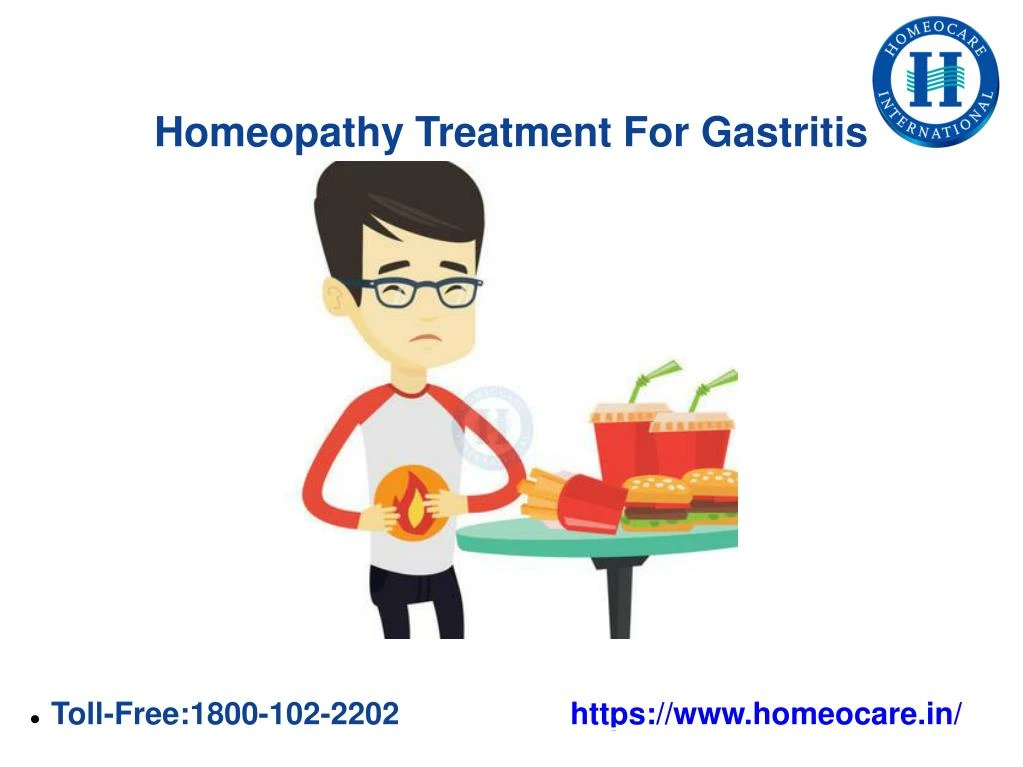 homeopathy treatment for gastritis