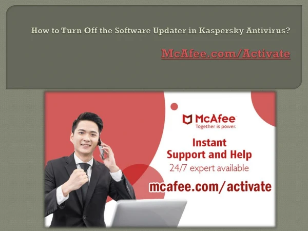 McAfee.com/Activate - Activation of McAfee antivirus