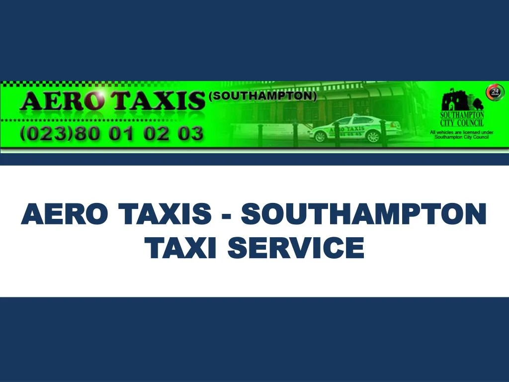 aero taxis southampton taxi service