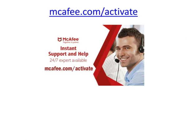 mcafee.com/activae - How to install and activate mcafee