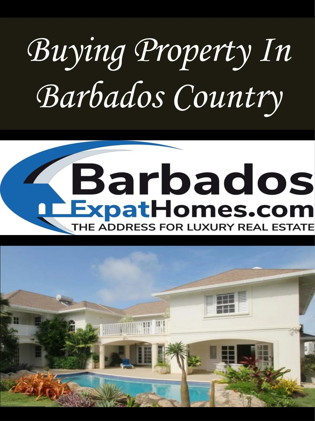 buying property in barbados country