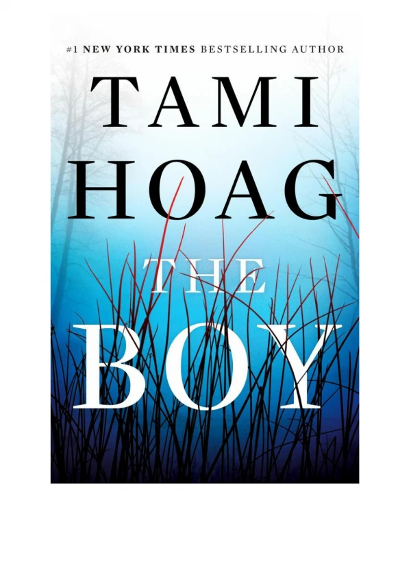 Free The Boy By Tami Hoag in format PDF / EPUB / Mobi