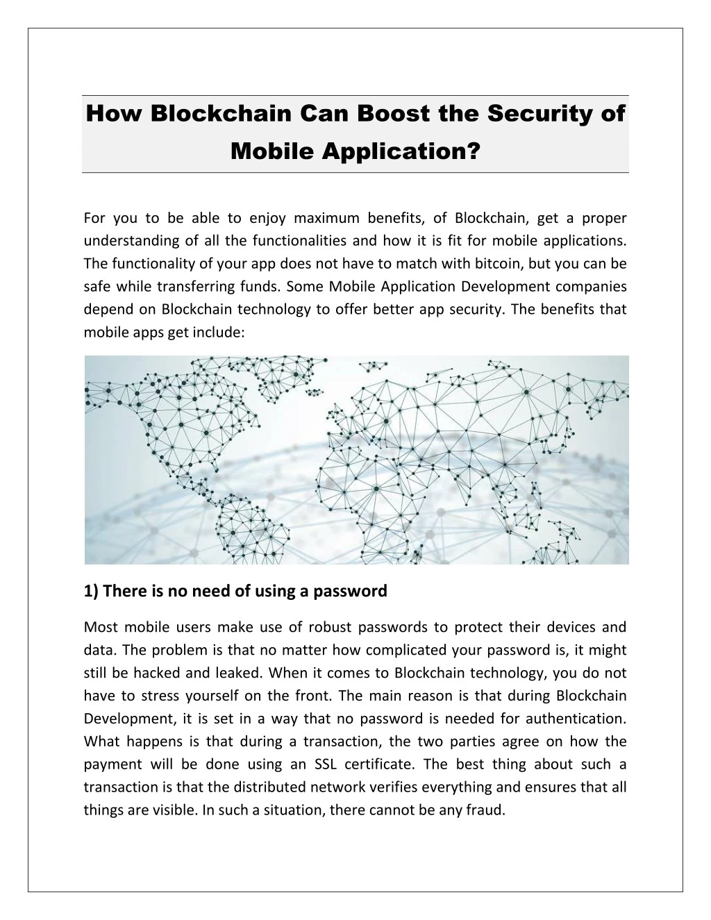 how blockchain can boost the security of mobile