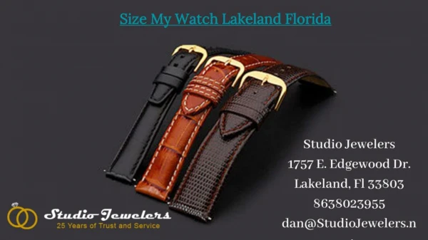 Watch Clasp Repair Lakeland Florida
