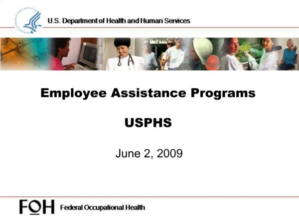 Employee Assistance Programs USPHS