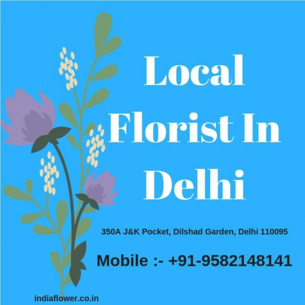 Local Florist In Delhi