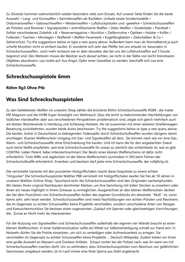Fakten über Gaspistole Köln veröffentlicht