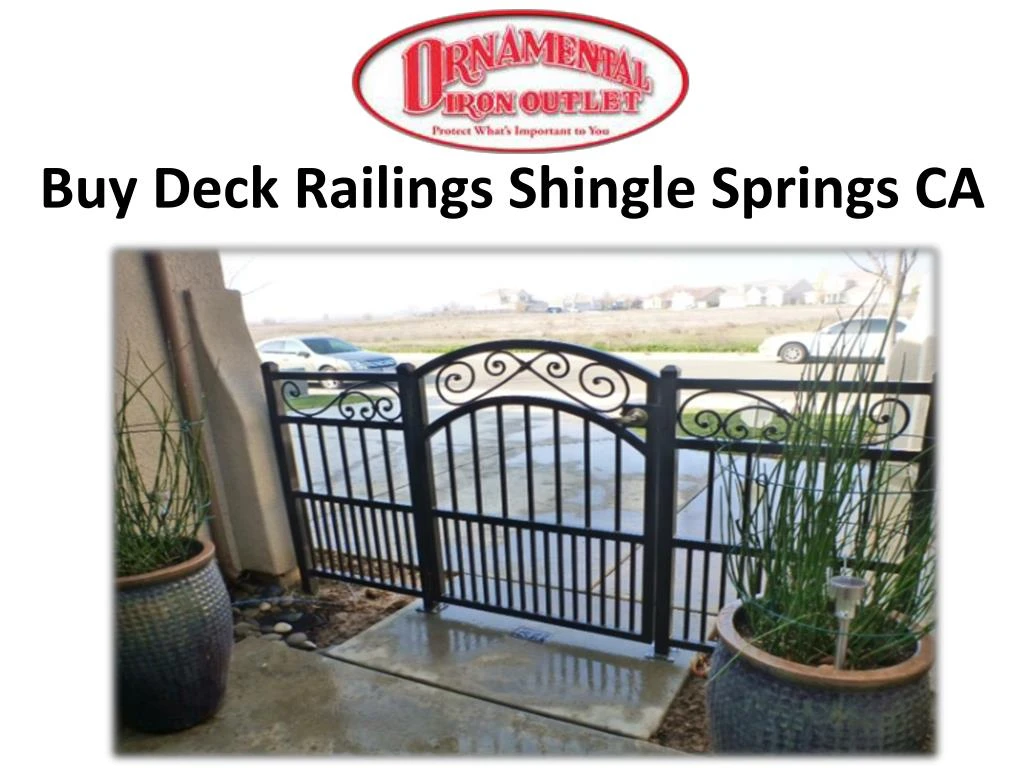 buy deck railings shingle springs ca