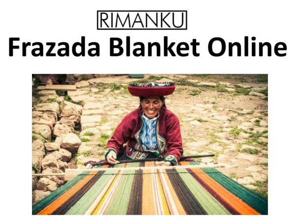 Frazada Blanket Online