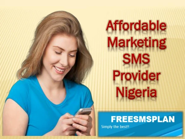 Affordable Marketing SMS Provider Nigeria
