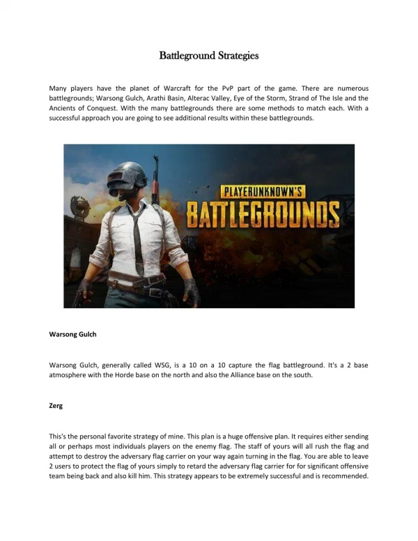 playerunknown's battlegrounds free download