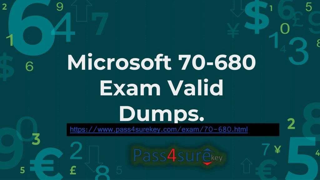 microsoft 70 680 exam valid dumps