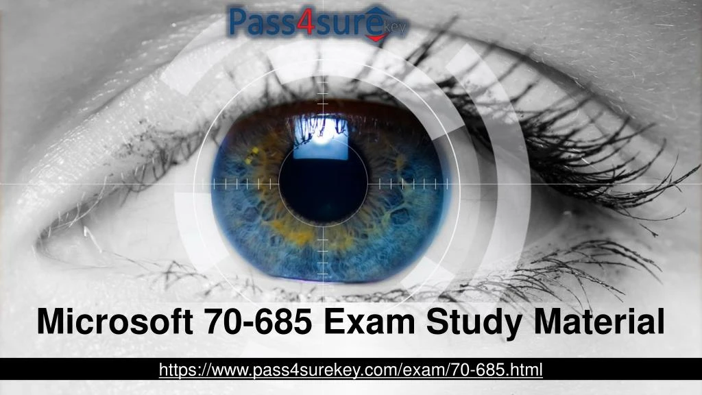 microsoft 70 685 exam study material
