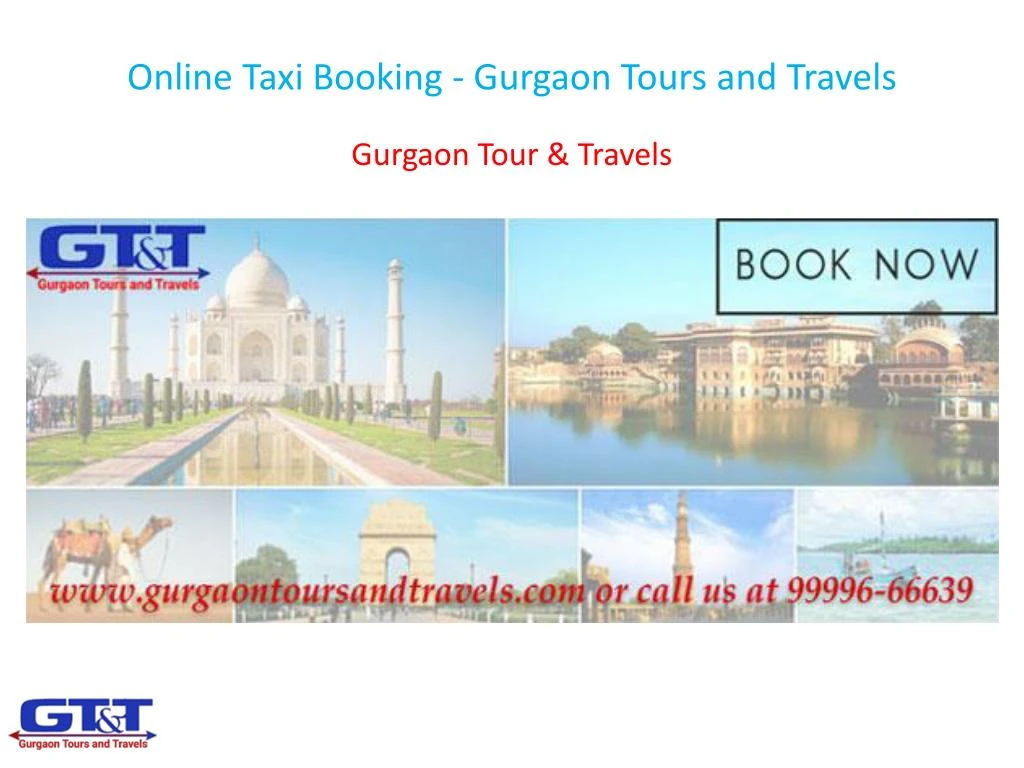 online taxi booking gurgaon tours and travels