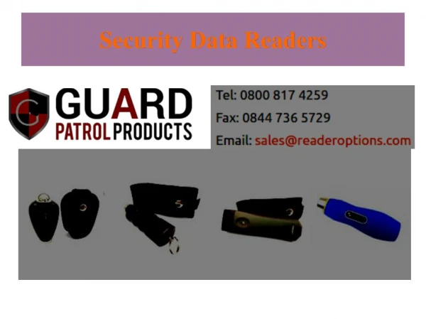 Security Data Readers