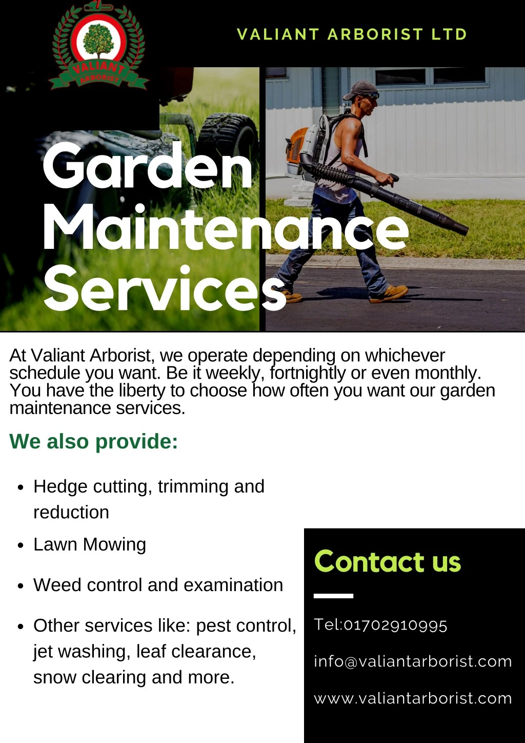 valiant arborist ltd