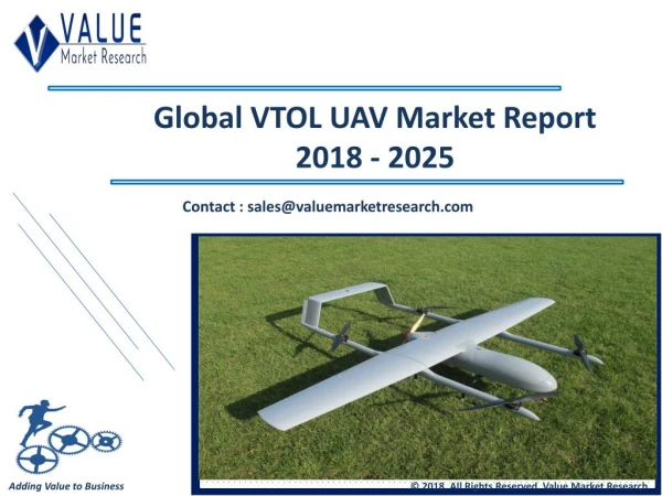 VTOL UAV Market Share, Global Industry Analysis Report 2018-2025