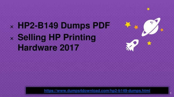 HP HP2-B149 Exam Dumps Questions - Dumps4download.com