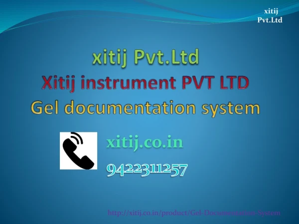 Gel Documentation System | Gel Documentation System in India