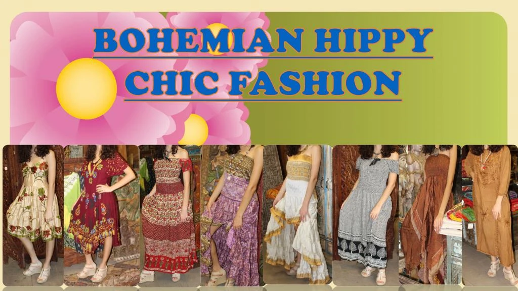 bohemian hippy chic fashion