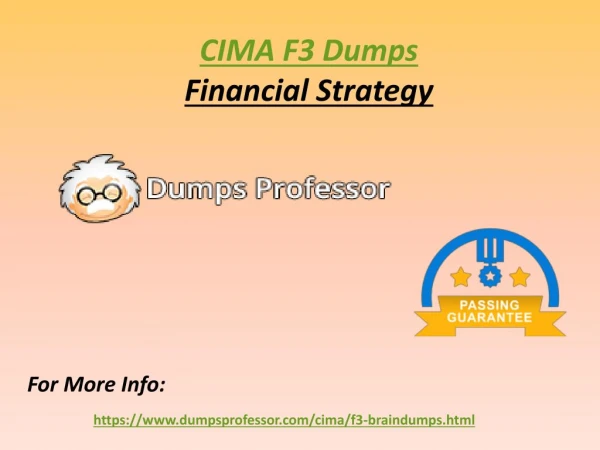 100% Actual CIMA F3 Real Exam Questions - F3 Exam Dumps DumpsProfessor.com