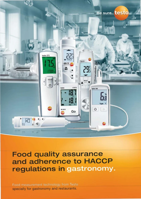 Importance of Food Measurement Technology for Gastronomy and Restaurants