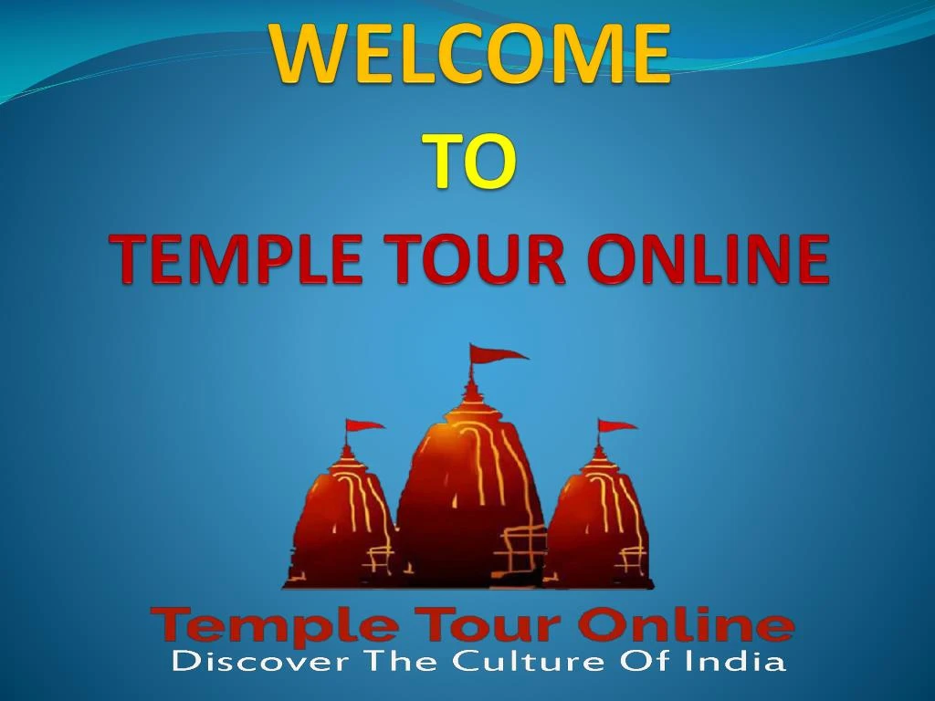 welcome to temple tour online