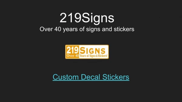 219signs - Design signs online | In loving memory decals