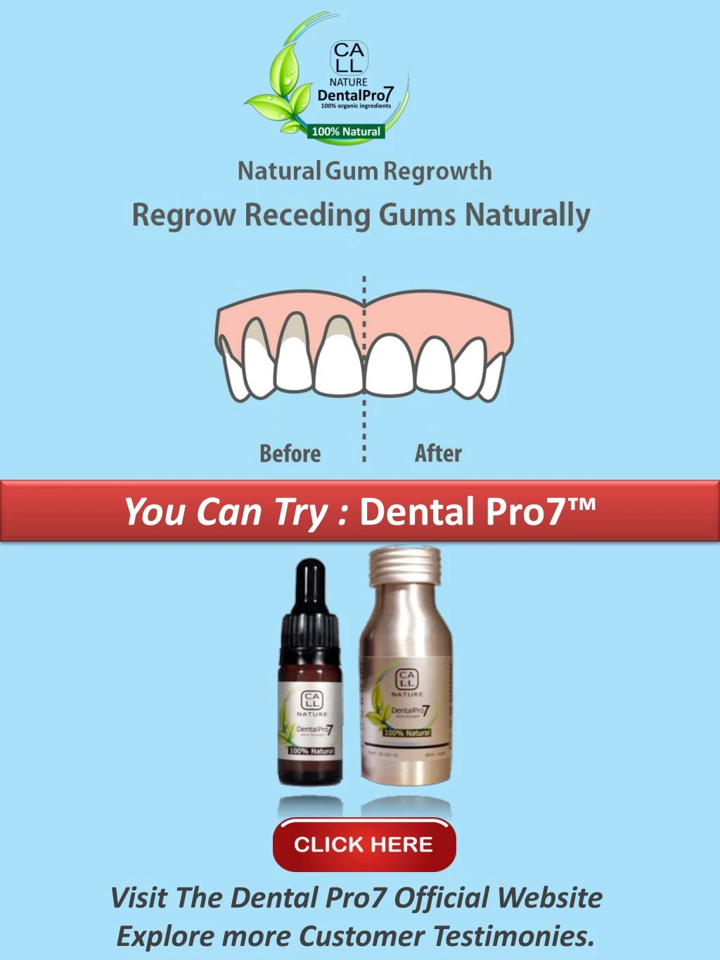 you can try dental pro7